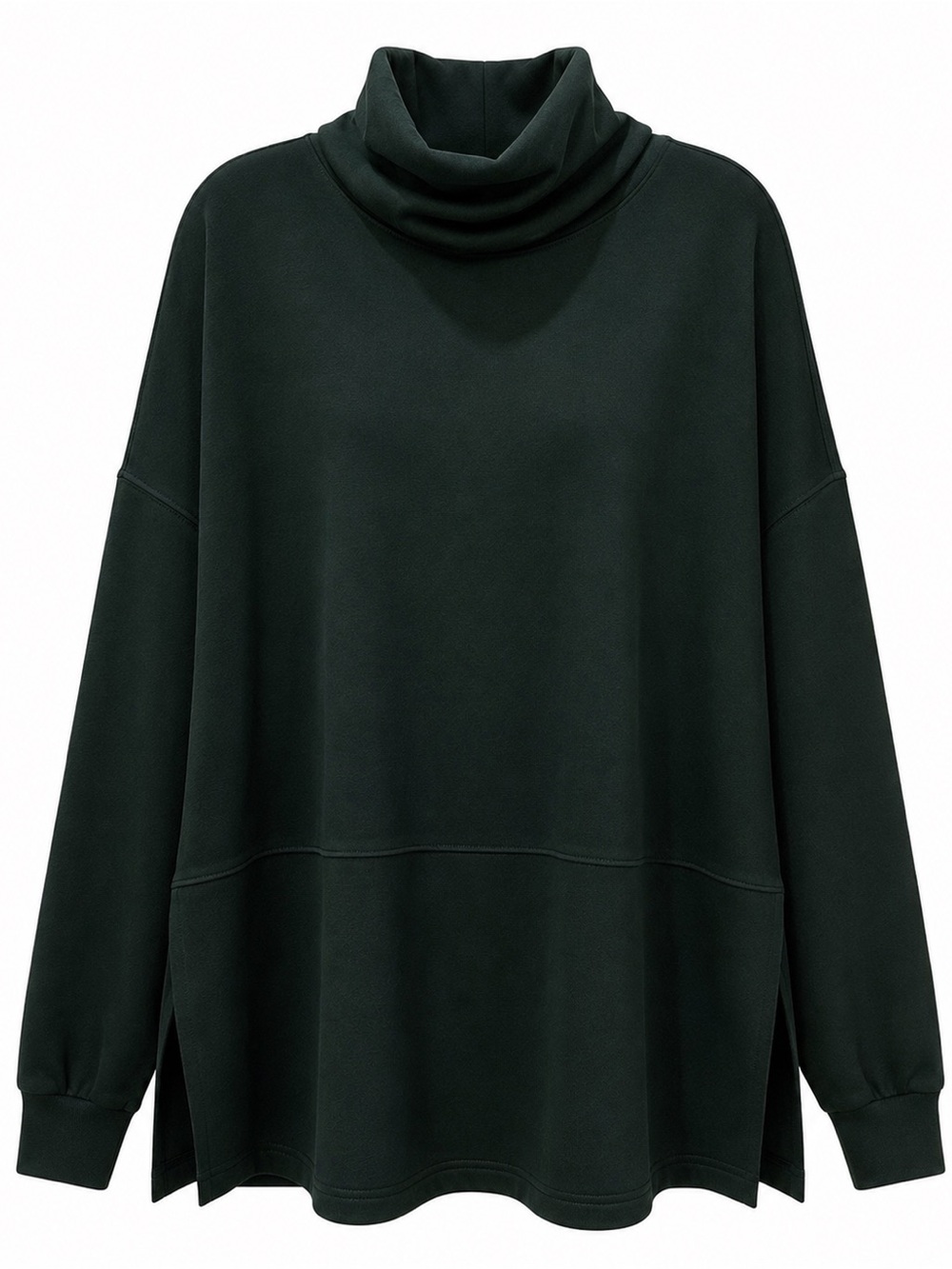 SPANX AirEssentials Turtleneck Tunic 1X Tall Deep Evergreen Green NWOT